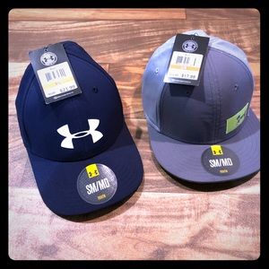 Boys caps Under Armour size small/medium